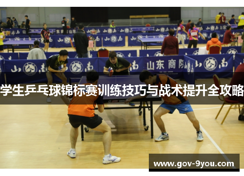 学生乒乓球锦标赛训练技巧与战术提升全攻略